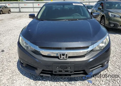 2017 Honda Civic Ex из США, поврежденный, VIN 19XFC1F3XHE025466